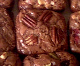 Amaretto Pecan Brownies